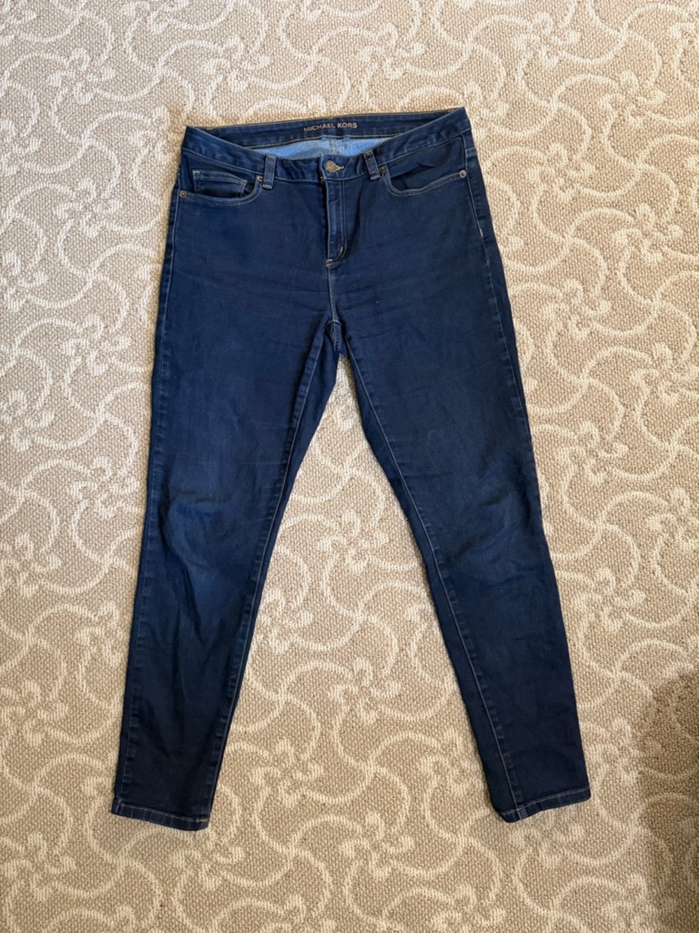 Michael Kors Navy Skinny Stretch Jeans